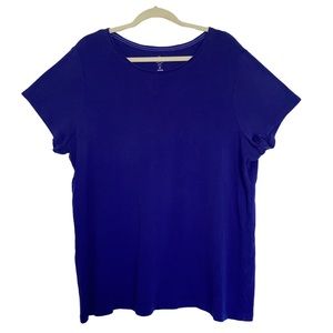 St. John’s Bay| 100% Cotton Short Sleeve Tshirt| Cotton tee